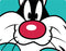 Looney Tunes Sylvester Zoomed In Galaxy Book 12in Skin